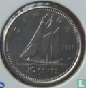 Canada 10 cents 1991 - Afbeelding 1