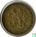 Tsjecho-Slowakije 1 koruna 1958 - Afbeelding 1