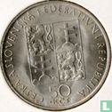 Tchécoslovaquie 50 korun 1990 (avec LK) "St. Agnes" - Image 2