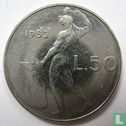 Italië 50 lire 1983 - Afbeelding 1