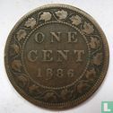 Canada 1 cent 1886 - Image 1