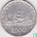 Italië 500 lire 1960 - Afbeelding 1