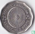Argentinien 25 Peso 1965 "First issue of national coinage in 1813" - Bild 2