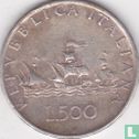 Italië 500 lire 1958 - Afbeelding 1