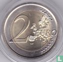 Italië 2 euro 2012 (met kleine vlag in het midden) "10 Years of Euro Cash" - Afbeelding 2