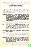 Wereld-Missiedag 24 October 1954 - Afbeelding 2