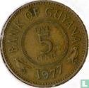 Guyana 5 cent 1977 - Afbeelding 1