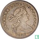 États-Unis ½ dime 1803 (petit 8) - Image 1