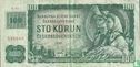 République tchèque 100 Korun (préfixe G) - Image 1