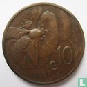 Italy 10 centesimi 1928 - Image 1