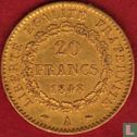 France 20 francs 1848 (génie de la liberté) - Image 1