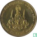 Thaïlande 50 satang 1996 (BE2539) "50th anniversary Reign of Rama IX" - Image 1