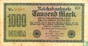 Reichsbank, 1000 Mark 1922 (P.76f - Ros.75o) - Afbeelding 1