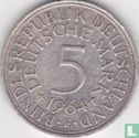 Allemagne 5 mark 1964 (F) - Image 1