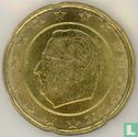 Belgique 20 cent 2002 (grandes étoiles) - Image 1