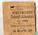 Steenwijker Almanak voor het jaar 1893 - Bild 2