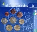 Ierland jaarset 2002 "First official issue of the euro coins" - Afbeelding 2