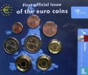 Malta jaarset 2008 "First official issue of the euro coins" - Afbeelding 1