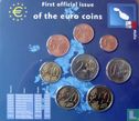 Malta mint set 2008 "First official issue of the euro coins" - Image 2