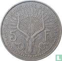 French Somaliland 5 francs 1948 - Image 2