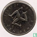 Insel Man 10 Pence 1978 (Kupfer-Nickel) - Bild 2