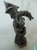KLAM-RAG - Black Rook - chess piece (dragon) - Image 1