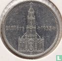 Duitse Rijk 5 reichsmark 1934 (A - type 1) "First anniversary of Nazi Rule" - Afbeelding 2