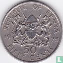 Kenya 50 cents 1975 - Image 1