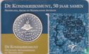 Nederland 5 euro 2004 (coincard - KNM) "50 years New Kingdom statute of the Netherlands Antilles and Aruba" - Afbeelding 1