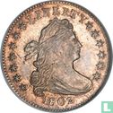 United States 1 dime 1802 - Image 1