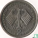 Duitsland 2 mark 1991 (J - Franz Joseph Strauss) - Afbeelding 1