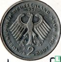 Allemagne 2 mark 1991 (A - Ludwig Erhard) - Image 1