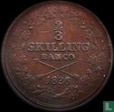 Zweden 2/3 skilling banco 1836 - Afbeelding 1