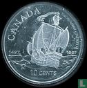 Canada 10 cents 1997 (PROOF) "500th anniversary Giovanni Caboto's first transatlantic voyage" - Afbeelding 1