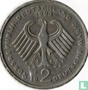 Germany 2 mark 1983 (F - Theodor Heuss) - Image 1