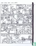 Family Doorzon-original sketch page-Gerrit de Jager - Image 1