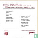 Grupa Dalmatinica Petra Tralica pjeva dalmatinske i primorske varoske pjesme - Afbeelding 2