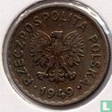 Poland 1 zloty 1949 (copper-nickel) - Image 1