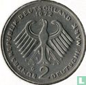 Allemagne 2 mark 1972  (G - Konrad Adenauer) - Image 1