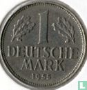 Germany 1 mark 1955 (G)  - Image 1