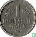 Allemagne 1 mark 1961 (D) - Image 1