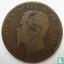Italie 10 centesimi 1862 (pas de marque d'atelier) - Image 2