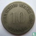 German Empire 10 pfennig 1875 (F) - Image 1