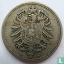 Empire allemand 10 pfennig 1875 (D) - Image 2