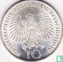 Deutschland 10 Mark 1972 (G) "Summer Olympics in Munich - Olympic rings and flame" - Bild 2
