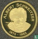 Benin 1500 francs 2005 (PROOF) "130th anniversary of the birth and 40th anniversary of the death of Albert Schweitzer" - Image 1