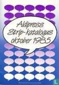 Aldipress Strip-katalogus oktober 1985 - Image 1