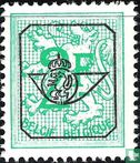 Cijfer op heraldieke leeuw - Afbeelding 1