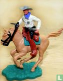 Cowboy on horseback  - Image 1