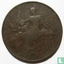 Frankrijk 10 centimes 1906 - Afbeelding 1